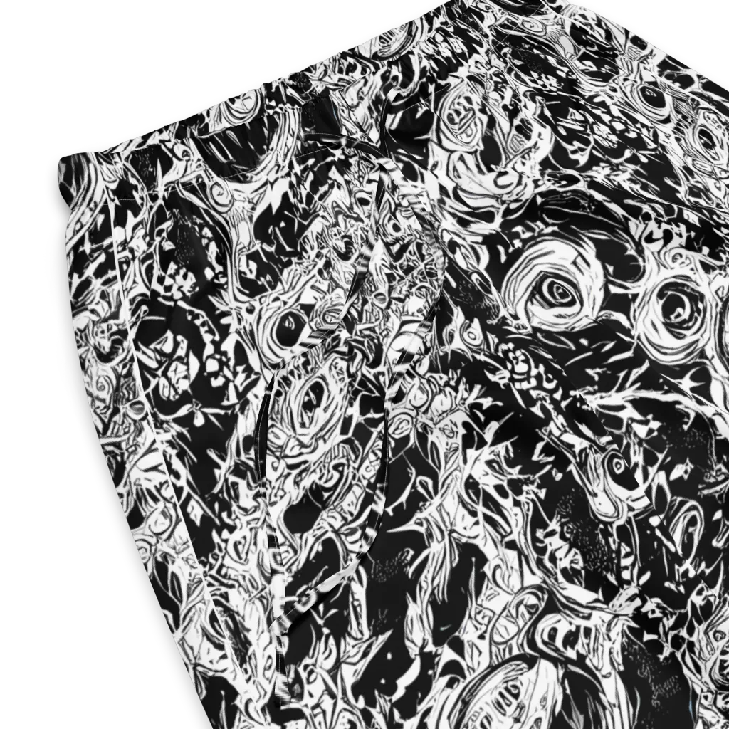 Monochrome Mayhem on Women's Pajama Pants — Product details