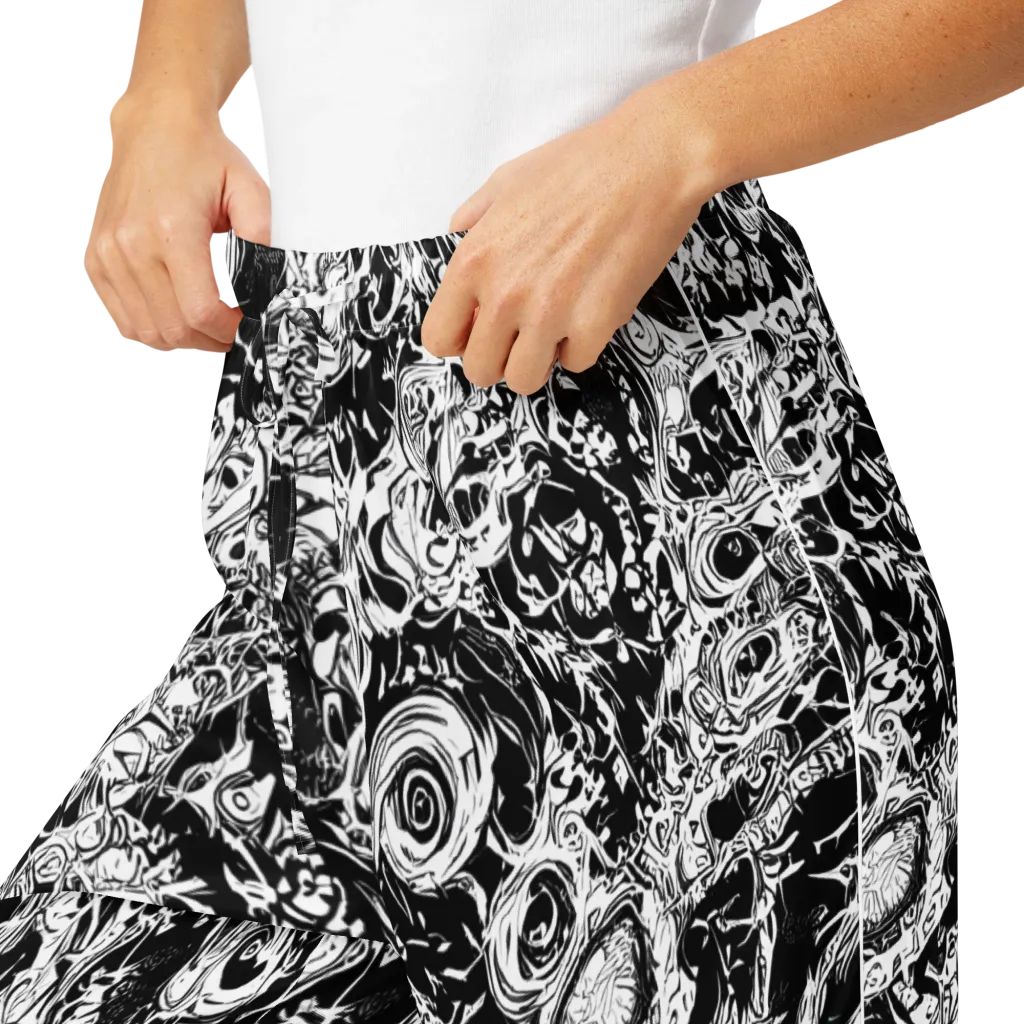 Monochrome Mayhem on Women's Pajama Pants — Product details