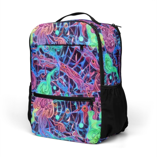 Prismatic Predators on a Utility Backpack