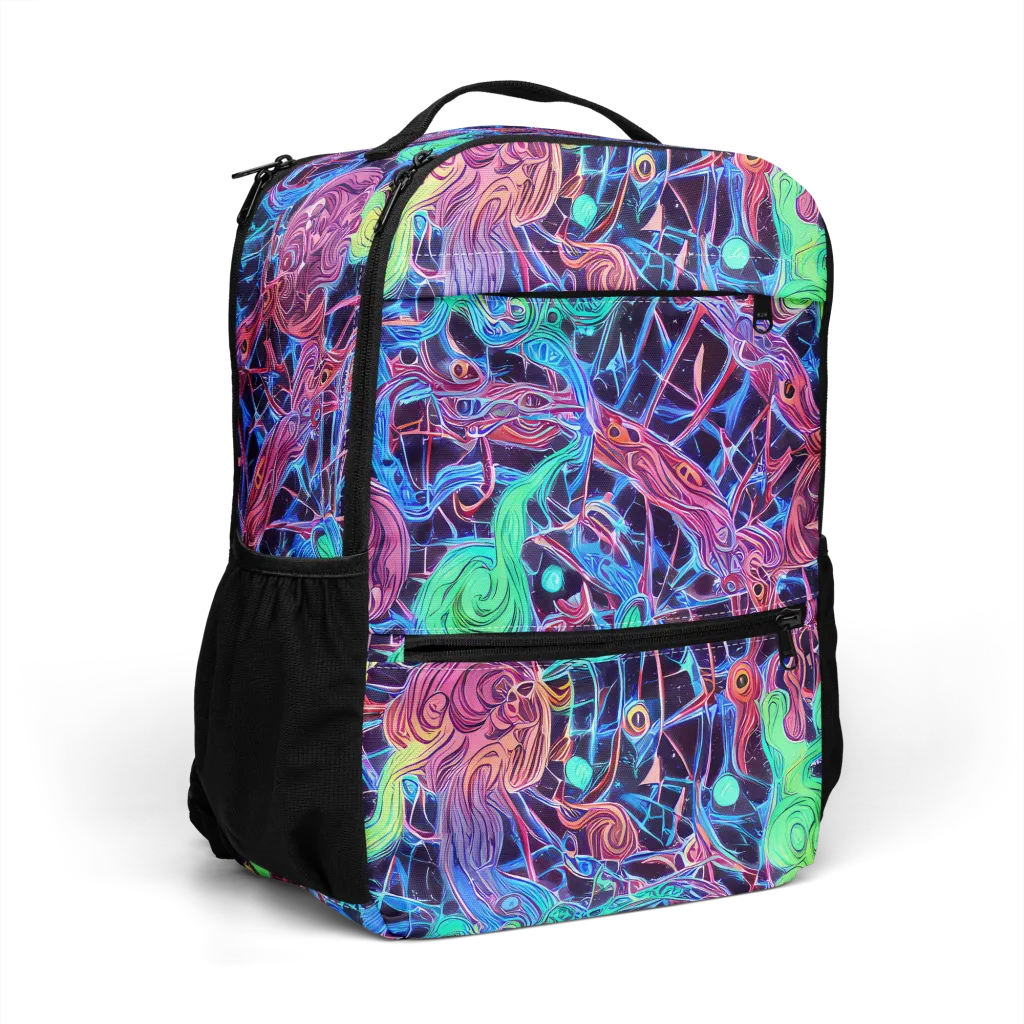 Prismatic Predators on Utility Backpack — Right Front