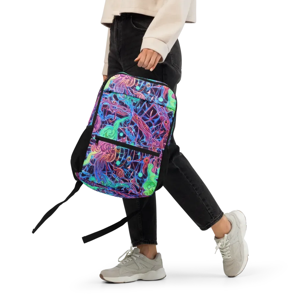Prismatic Predators on Utility Backpack — Front