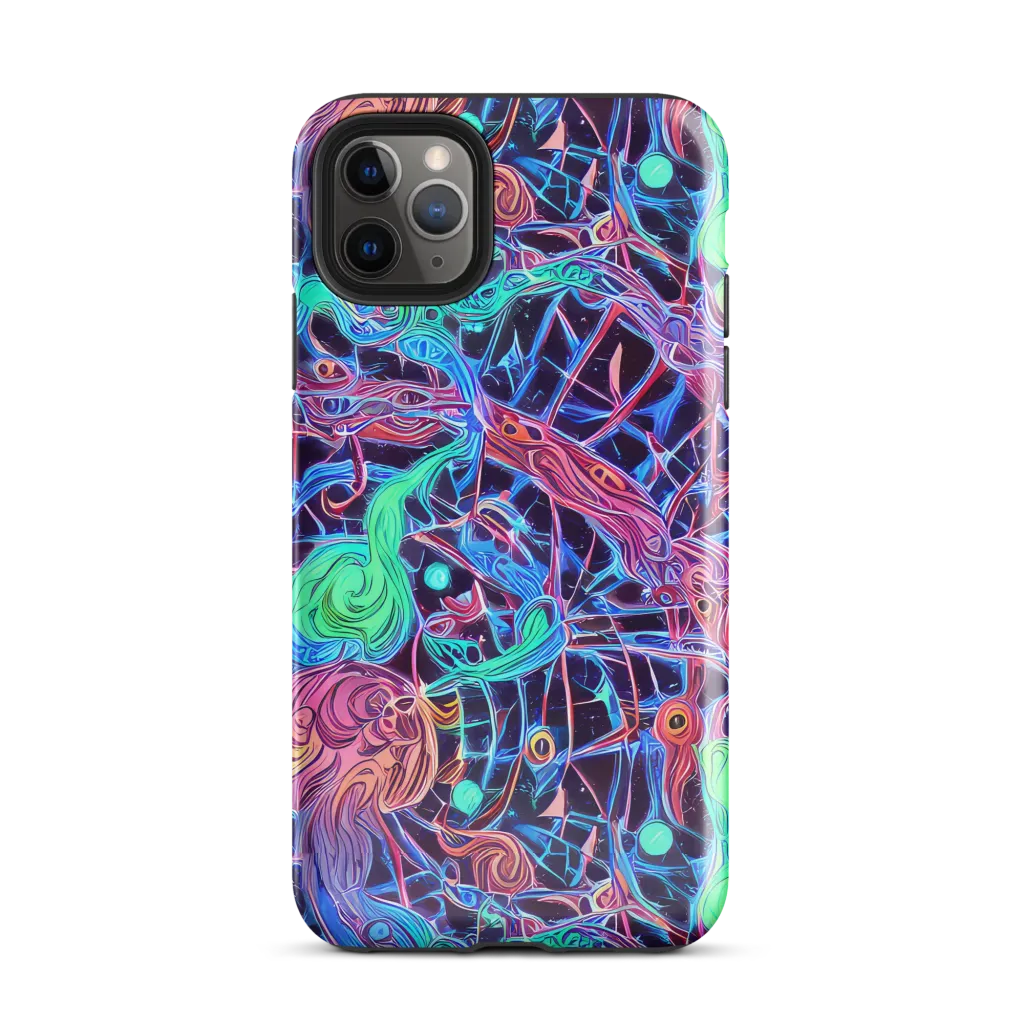 Prismatic Predators on Tough Case for iPhone® — Front