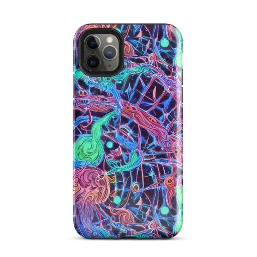 Prismatic Predators on a Tough Case for iPhone®
