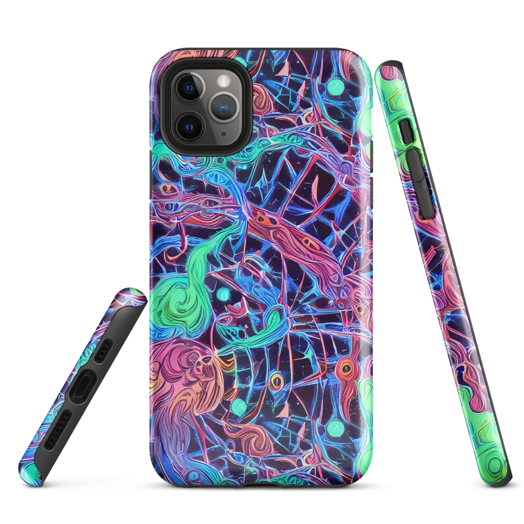 Prismatic Predators on Tough Case for iPhone® — Front