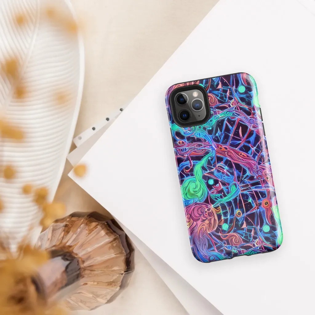 Prismatic Predators on Tough Case for iPhone® — Front