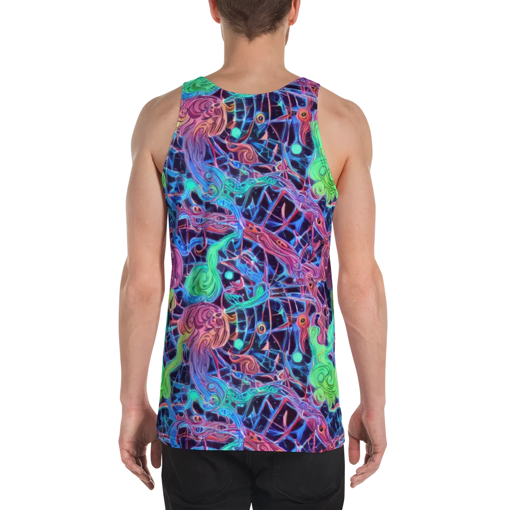 Prismatic Predators on Men's Tank Top — Back