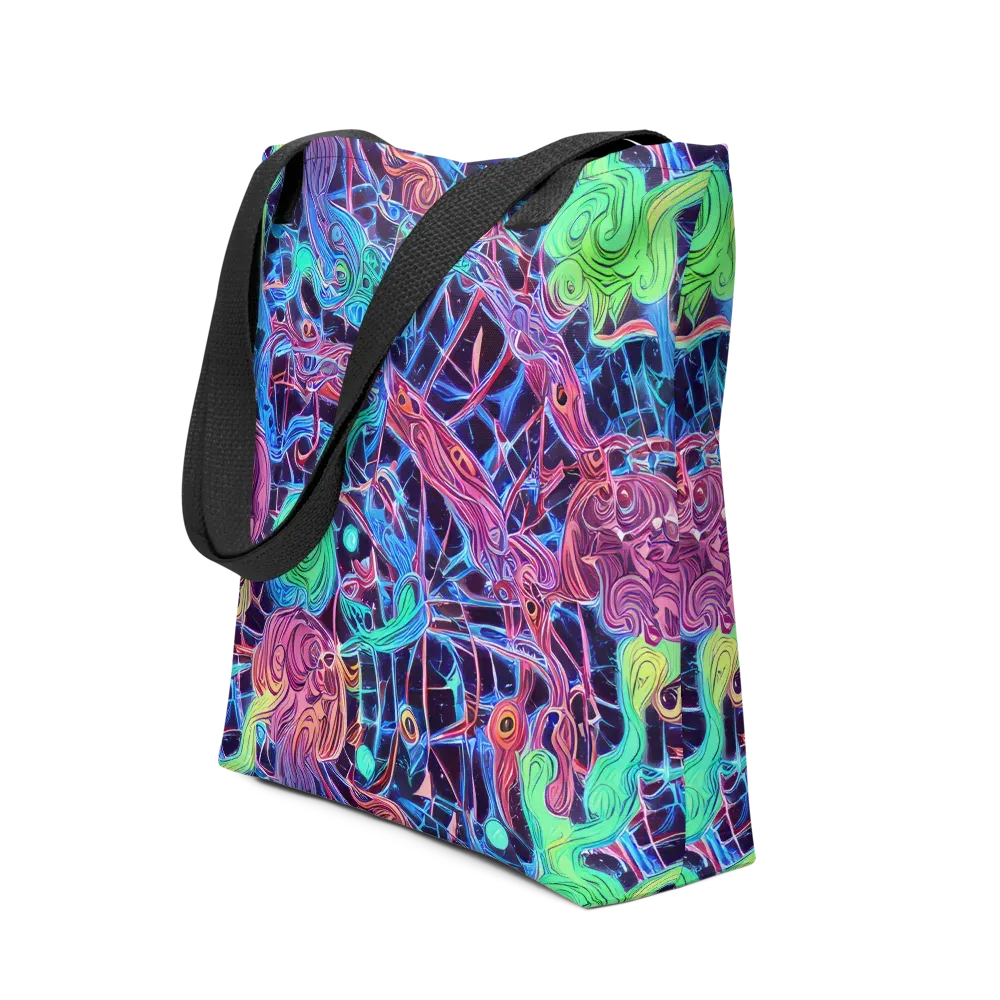 Prismatic Predators on Tote Bag — Front