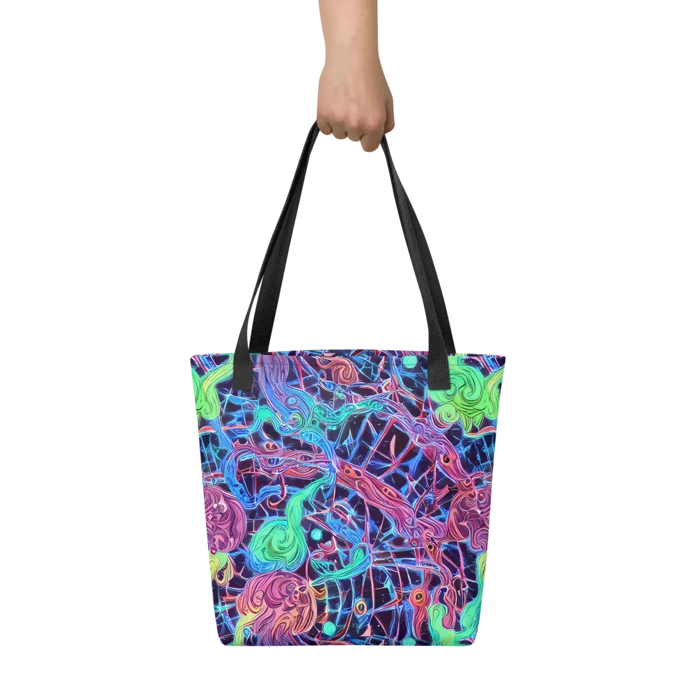 Prismatic Predators on Tote Bag — Front