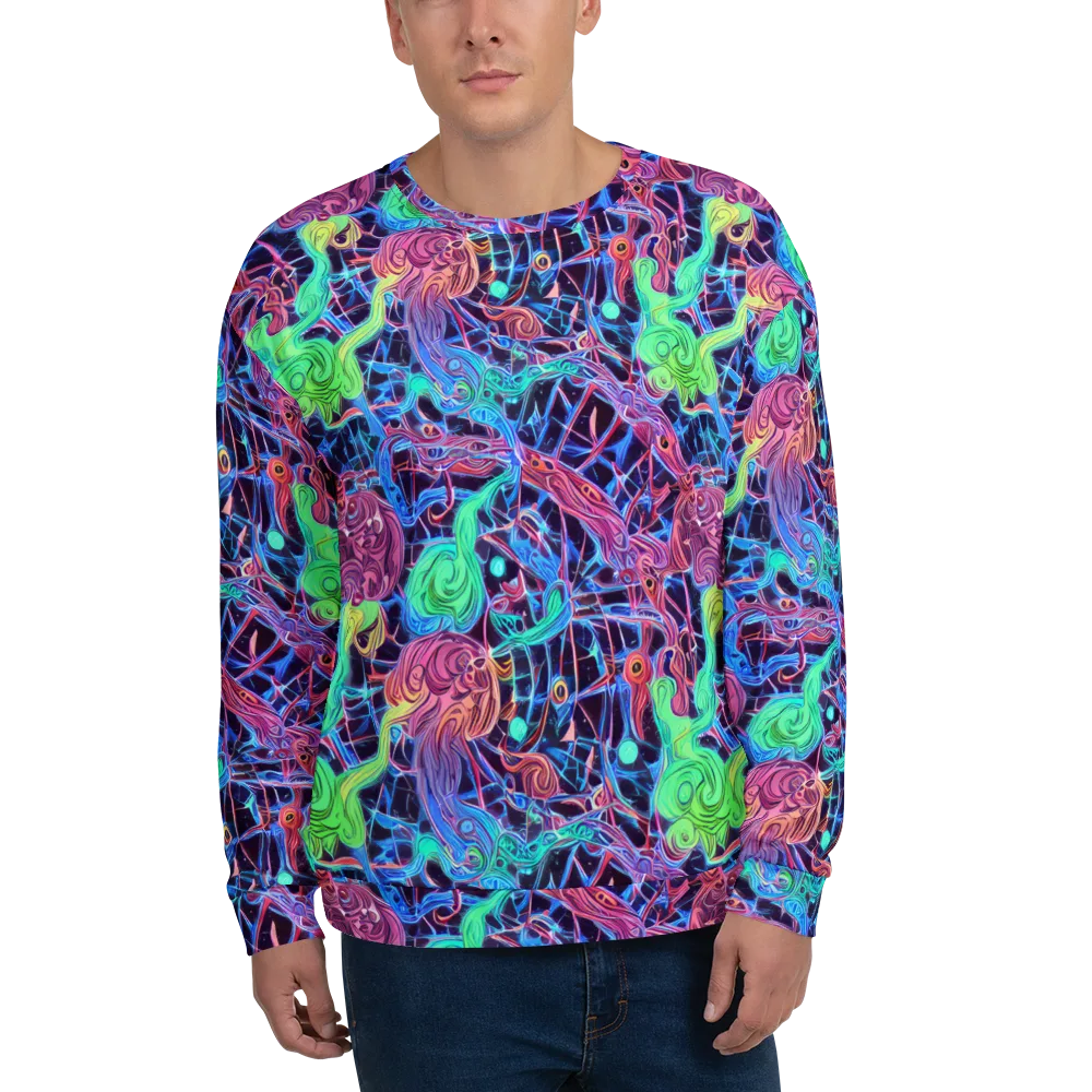 Prismatic Predators on Sweatshirt — Front