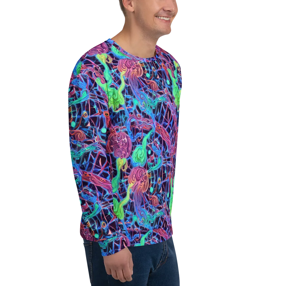 Prismatic Predators on Sweatshirt — Right Front
