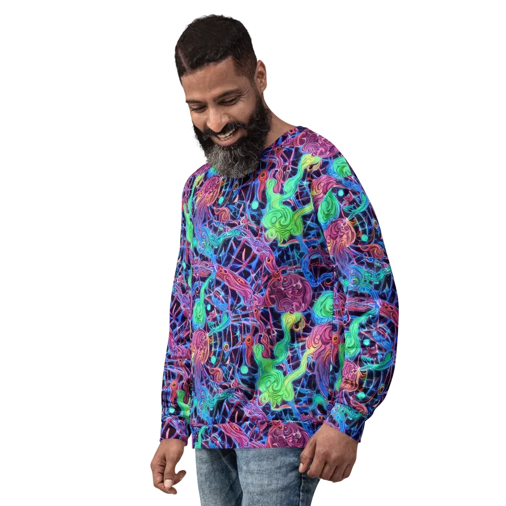 Prismatic Predators on Sweatshirt — Left Front
