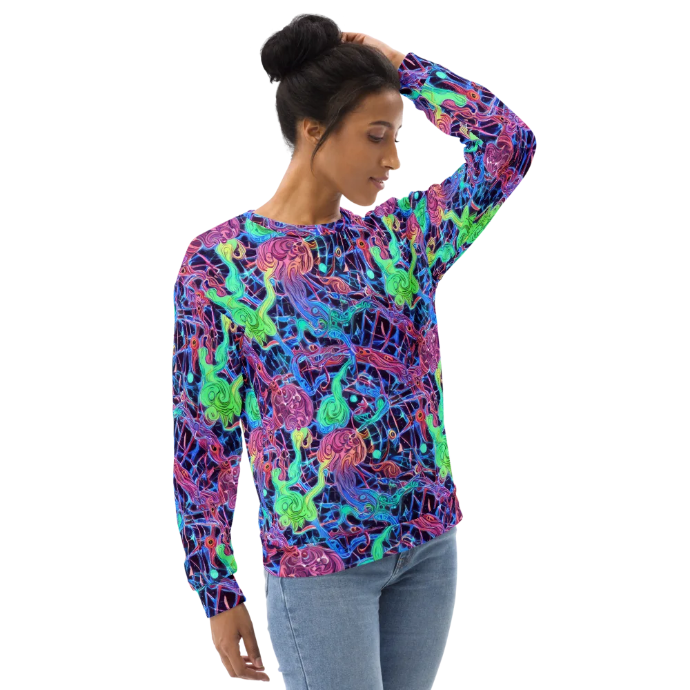 Prismatic Predators on Sweatshirt — Right Front