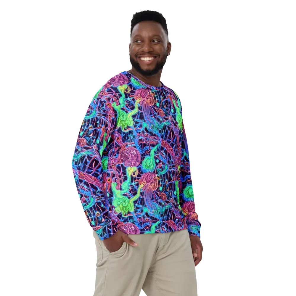 Prismatic Predators on Sweatshirt — Front