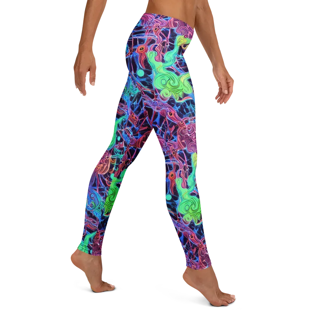 Prismatic Predators on Leggings — Right