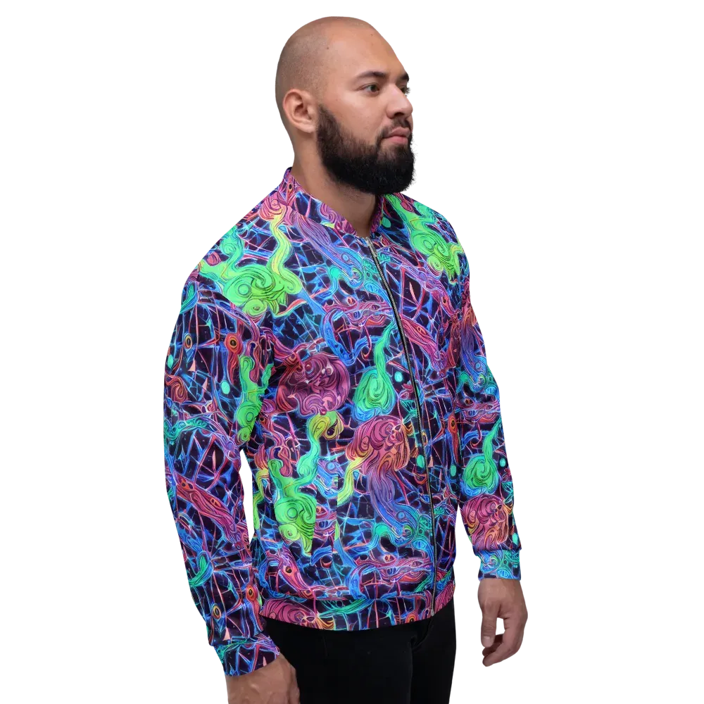 Prismatic Predators on Bomber Jacket — Right