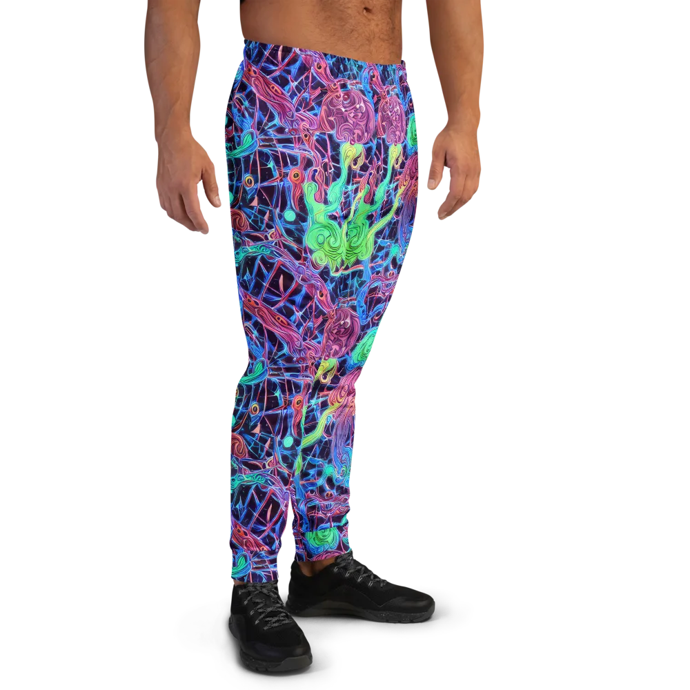 Prismatic Predators on Men's Joggers — Right