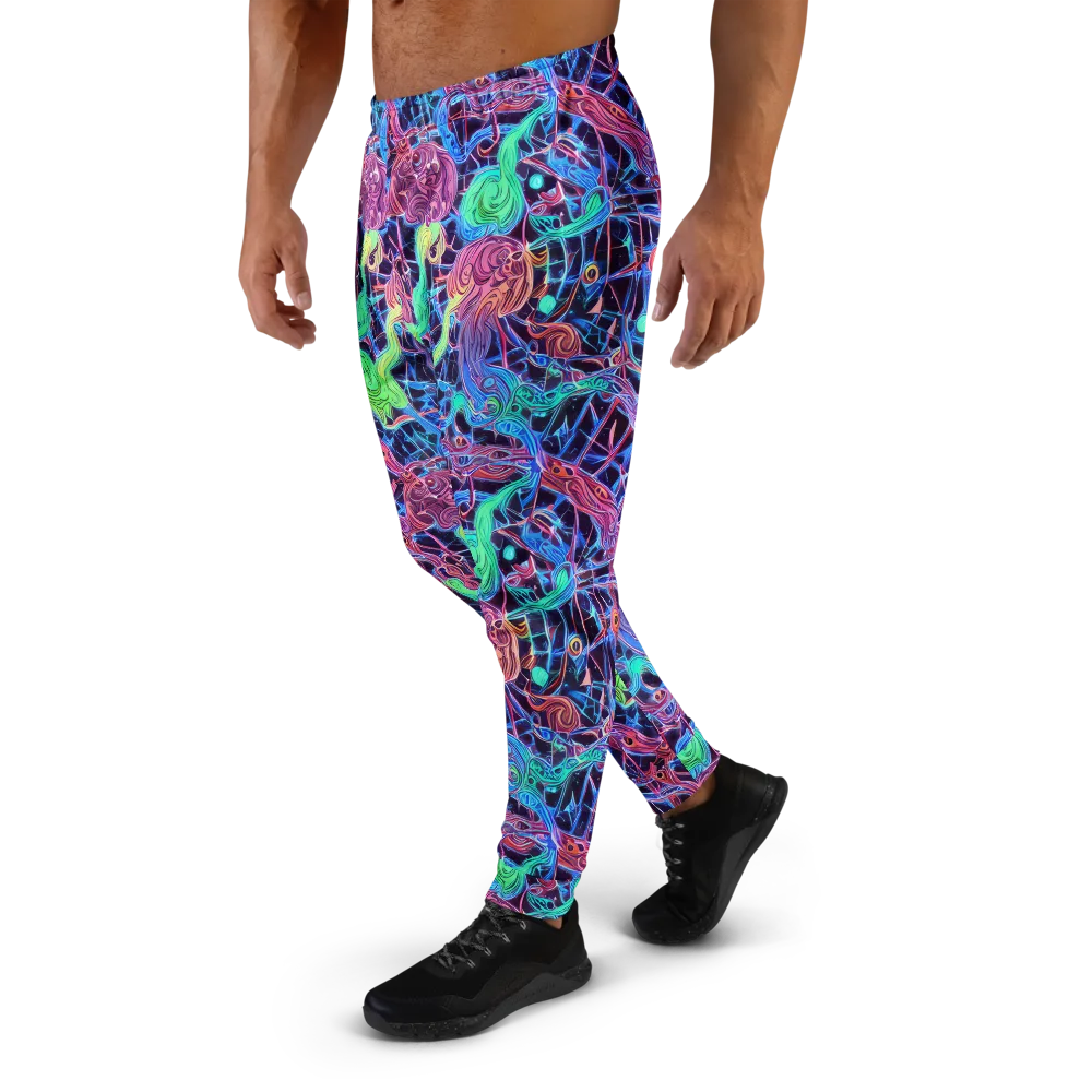 Prismatic Predators on Men's Joggers — Left