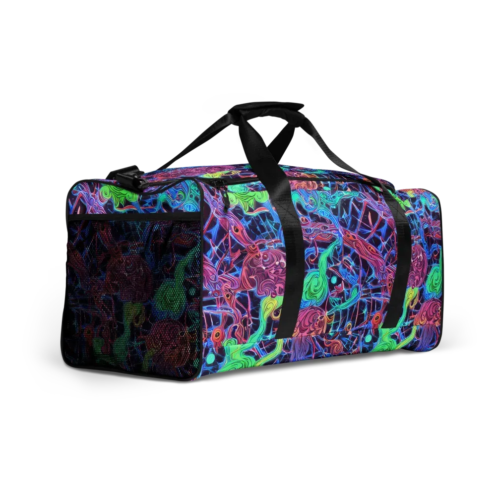 Prismatic Predators on Duffle Bag — Right Front
