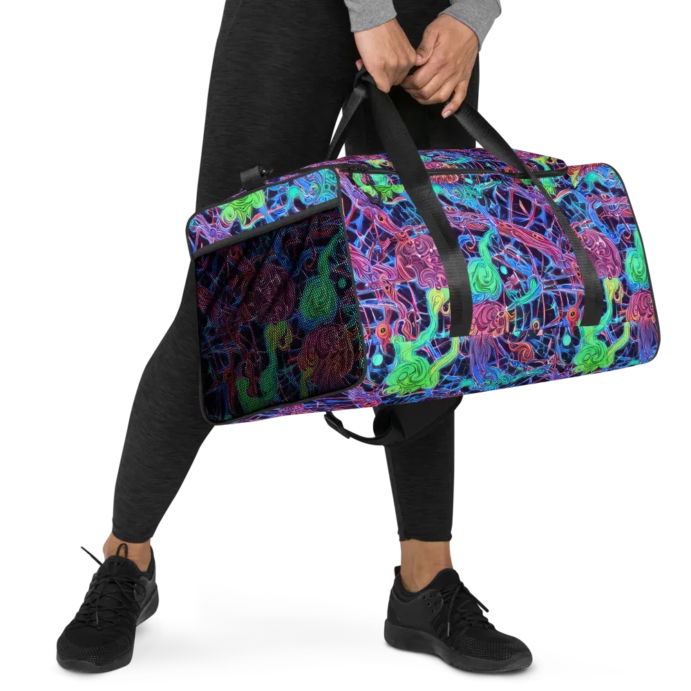 Prismatic Predators on Duffle Bag — Right Front