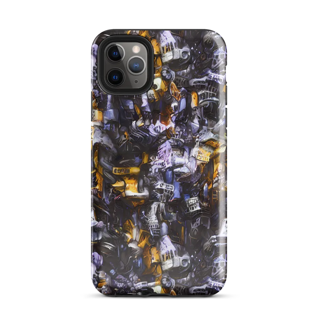 Gilded Bone Riot on Tough Case for iPhone® — Front