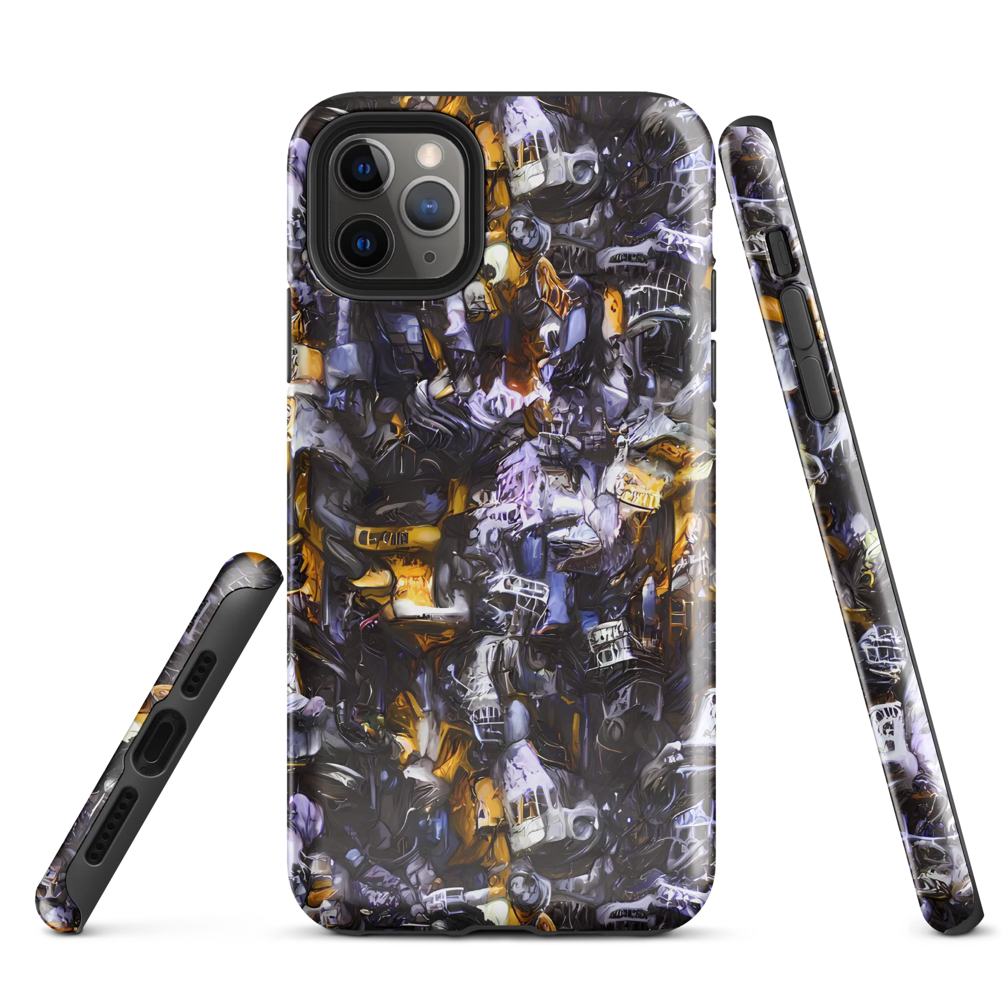 Gilded Bone Riot on Tough Case for iPhone® — Front