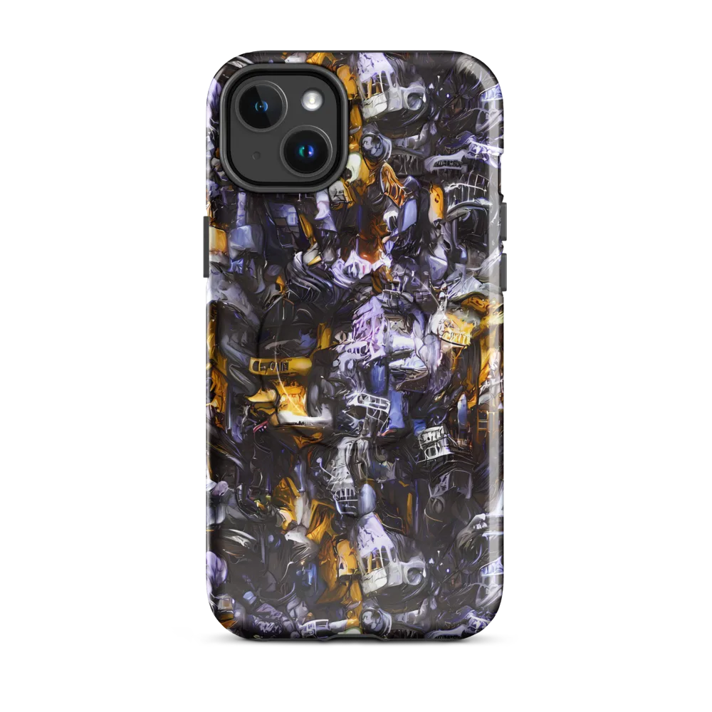 Gilded Bone Riot on MagSafe Tough Case for iPhone® — Front
