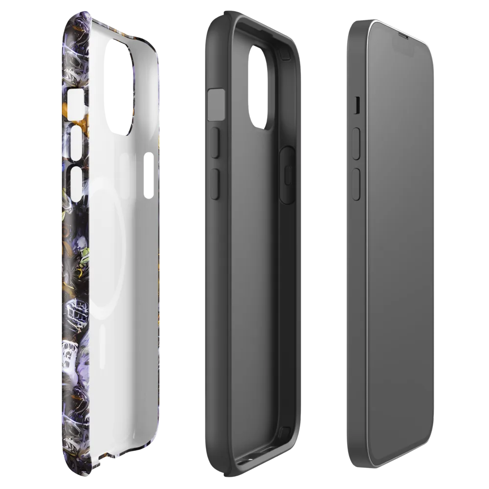 Gilded Bone Riot on MagSafe Tough Case for iPhone® — Front