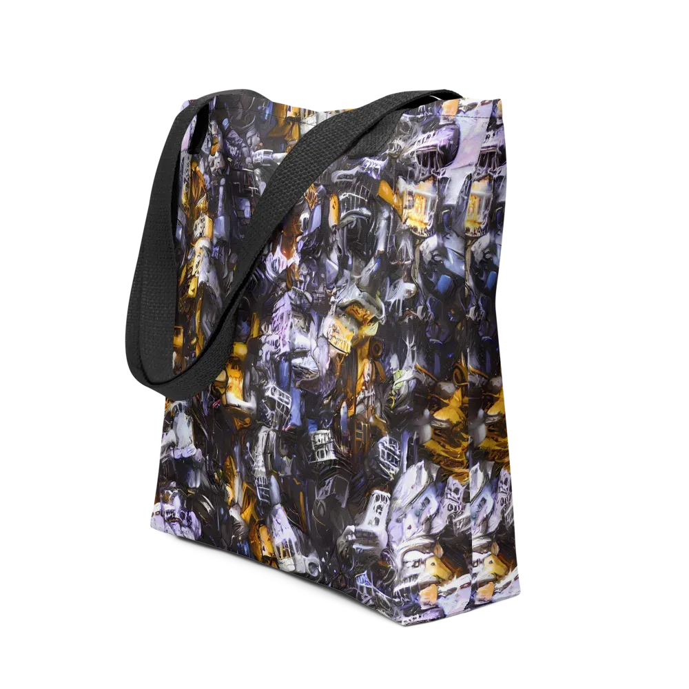 Gilded Bone Riot on Tote Bag — Front