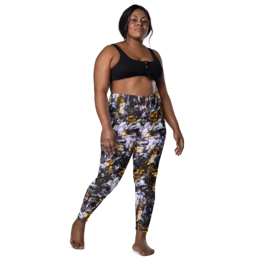 Gilded Bone Riot on a Leggings with Pockets