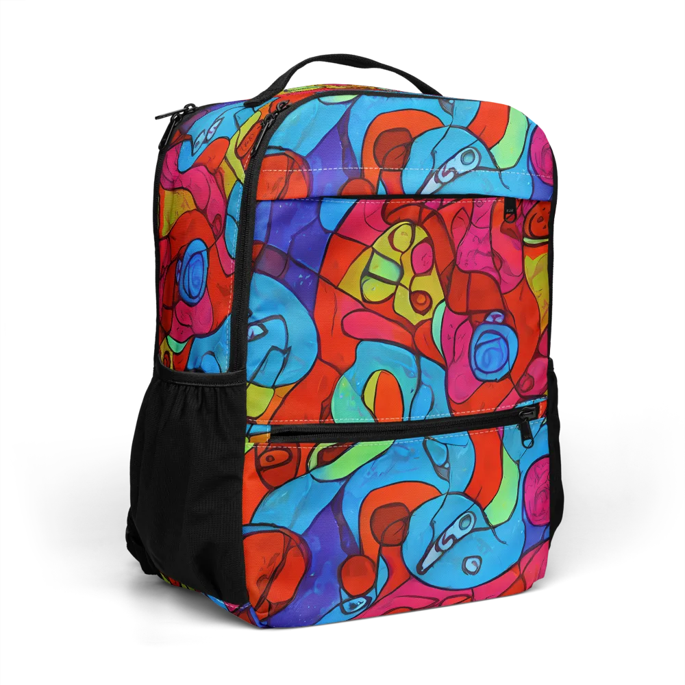 Vivid Orbit on Utility Backpack — Right Front