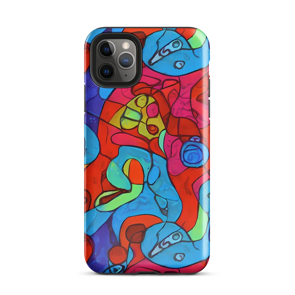 Vivid Orbit on Tough Case for iPhone® — Front