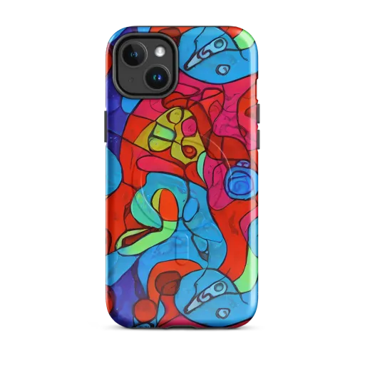 Vivid Orbit on a MagSafe Tough Case for iPhone®