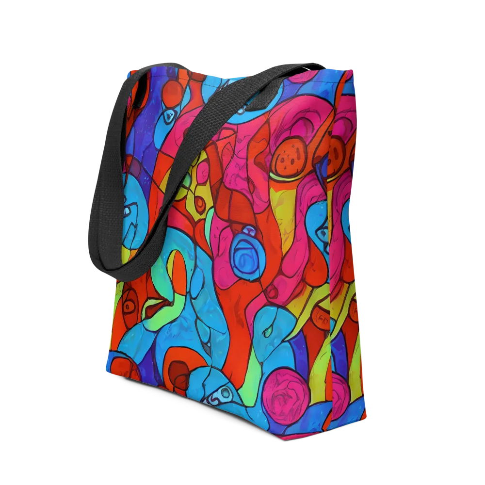 Vivid Orbit on Tote Bag — Front