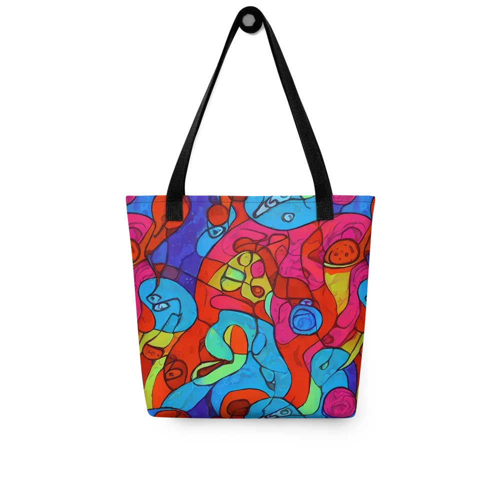 Vivid Orbit on Tote Bag — Front