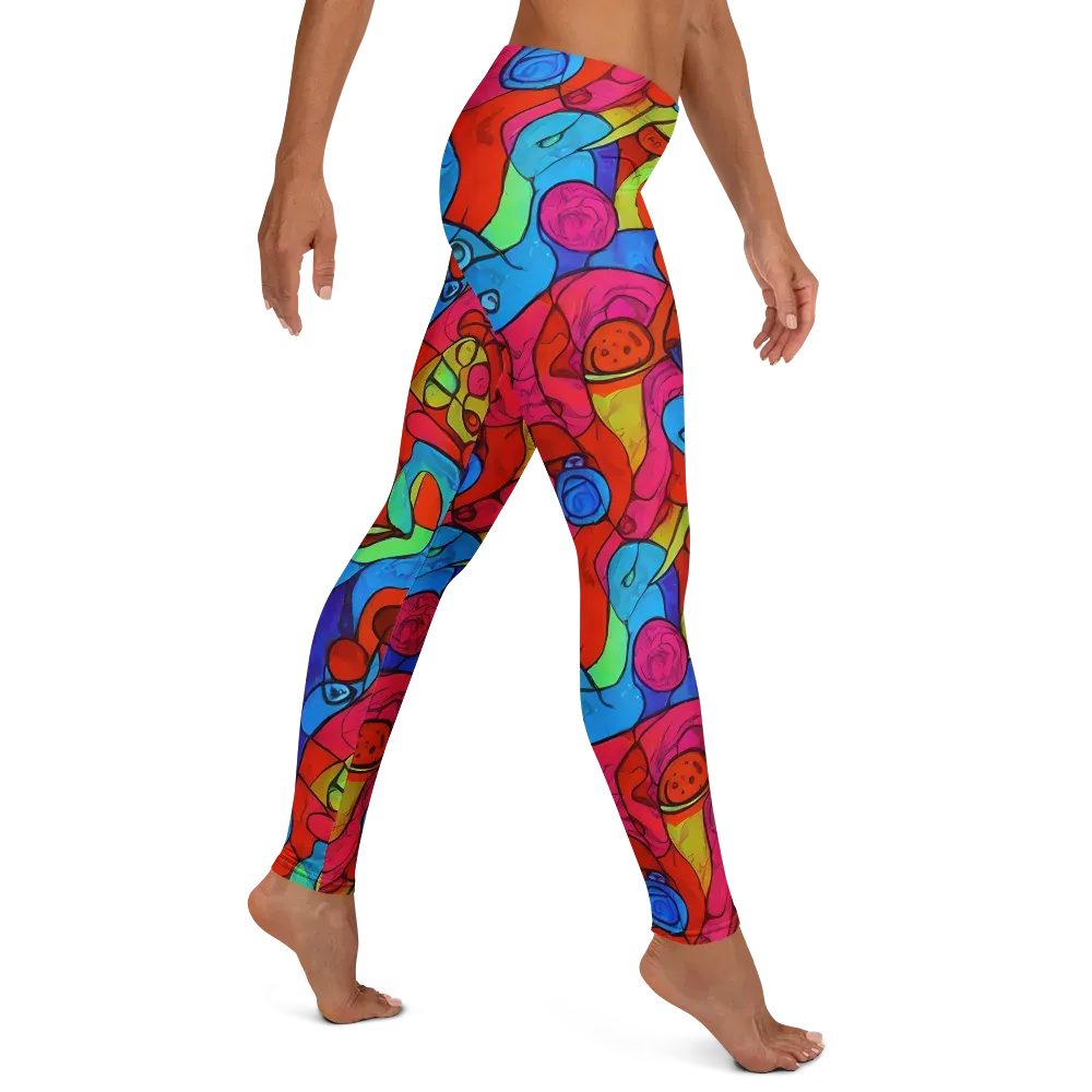 Vivid Orbit on Leggings — Right
