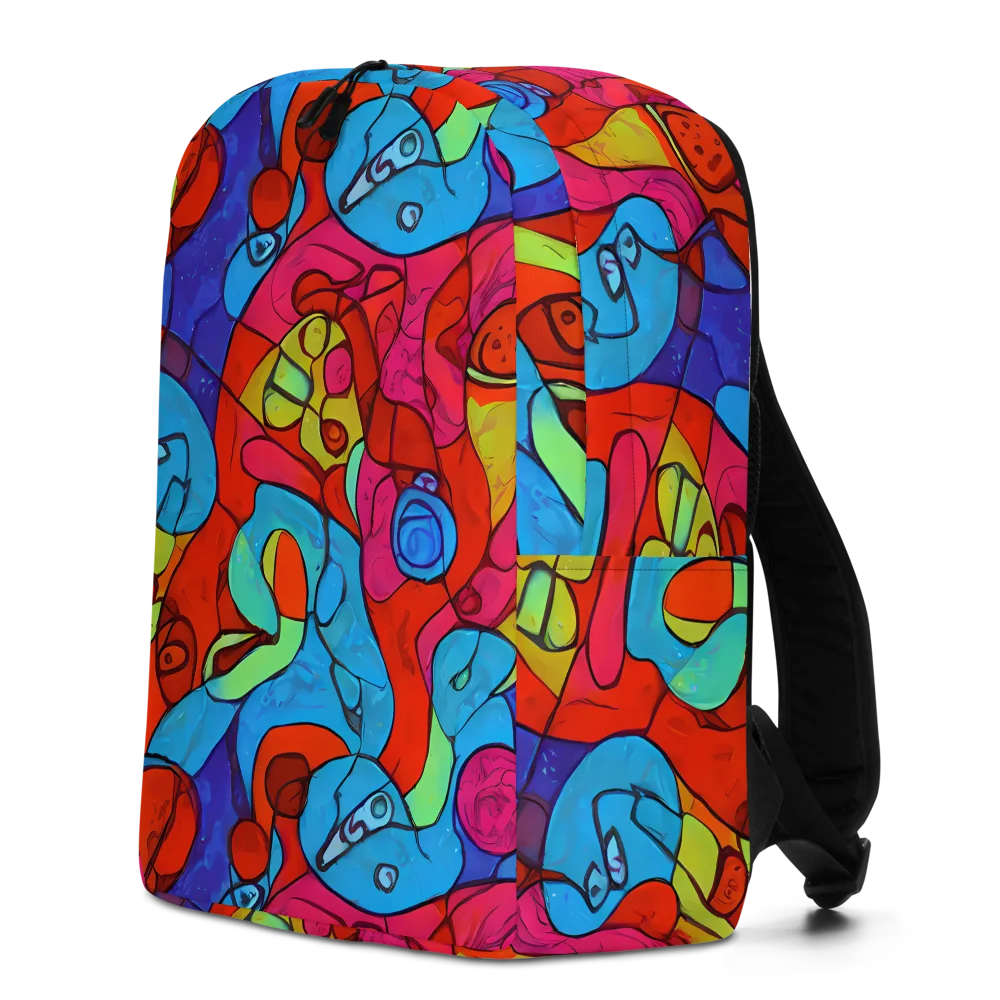 Vivid Orbit on Minimalist Backpack — Left