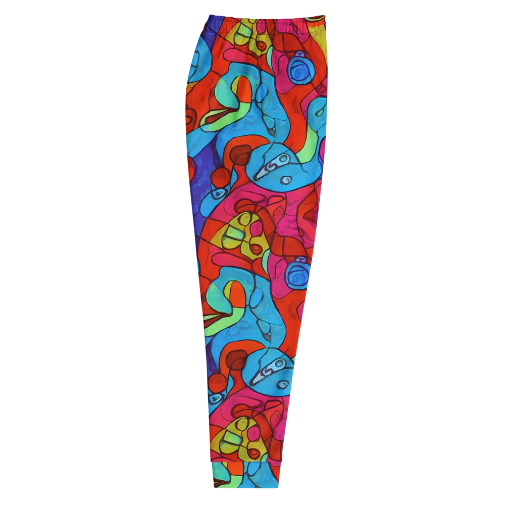 Vivid Orbit on Men's Joggers — Right