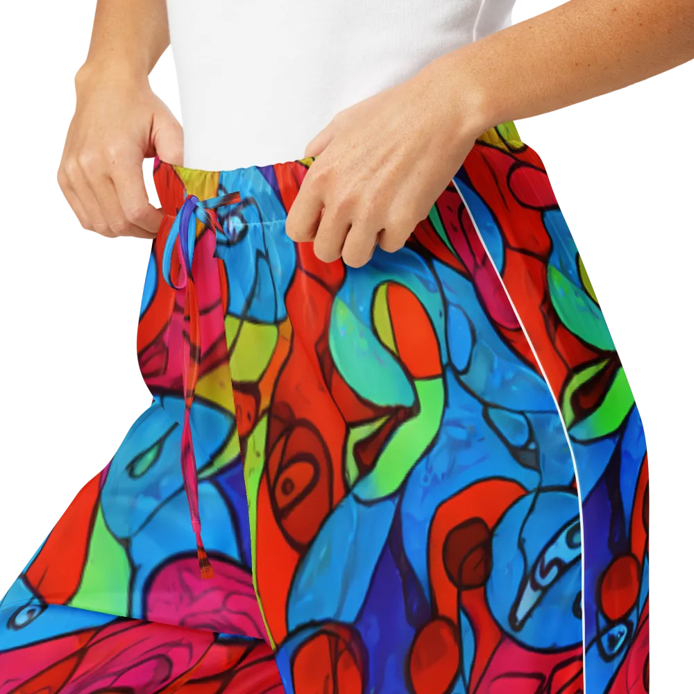 Vivid Orbit on Women's Pajama Pants — Product details