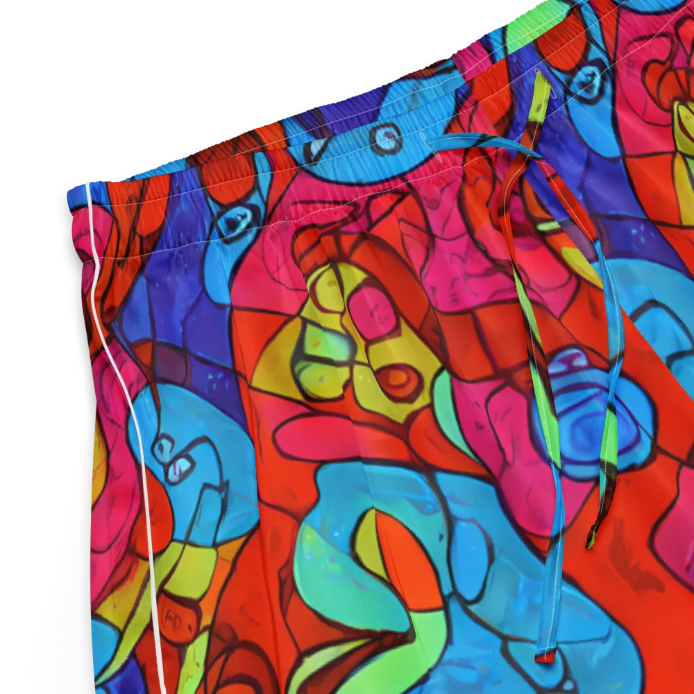 Vivid Orbit on Women's Pajama Shorts — Product details