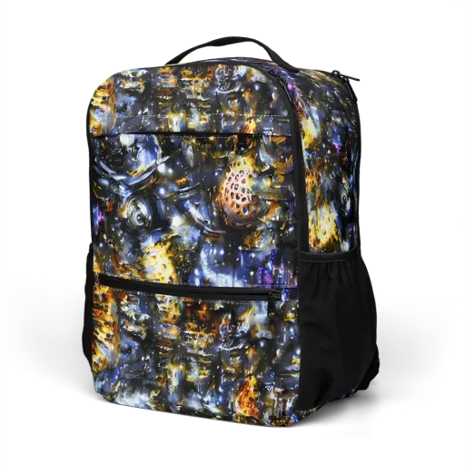 Obsidian Aurora on a Utility Backpack
