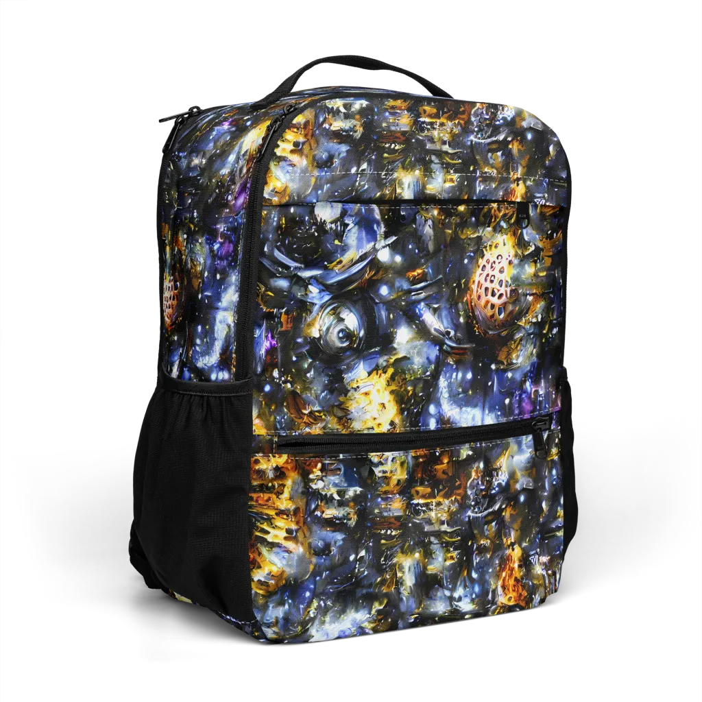 Obsidian Aurora on Utility Backpack — Right Front