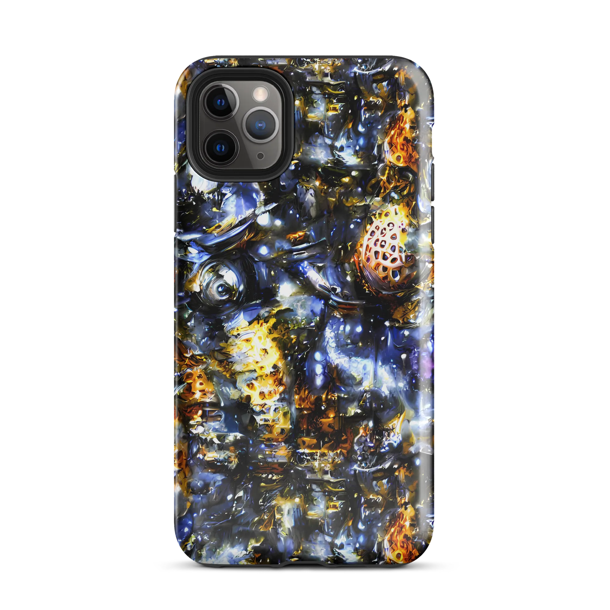 Obsidian Aurora on Tough Case for iPhone® — Front