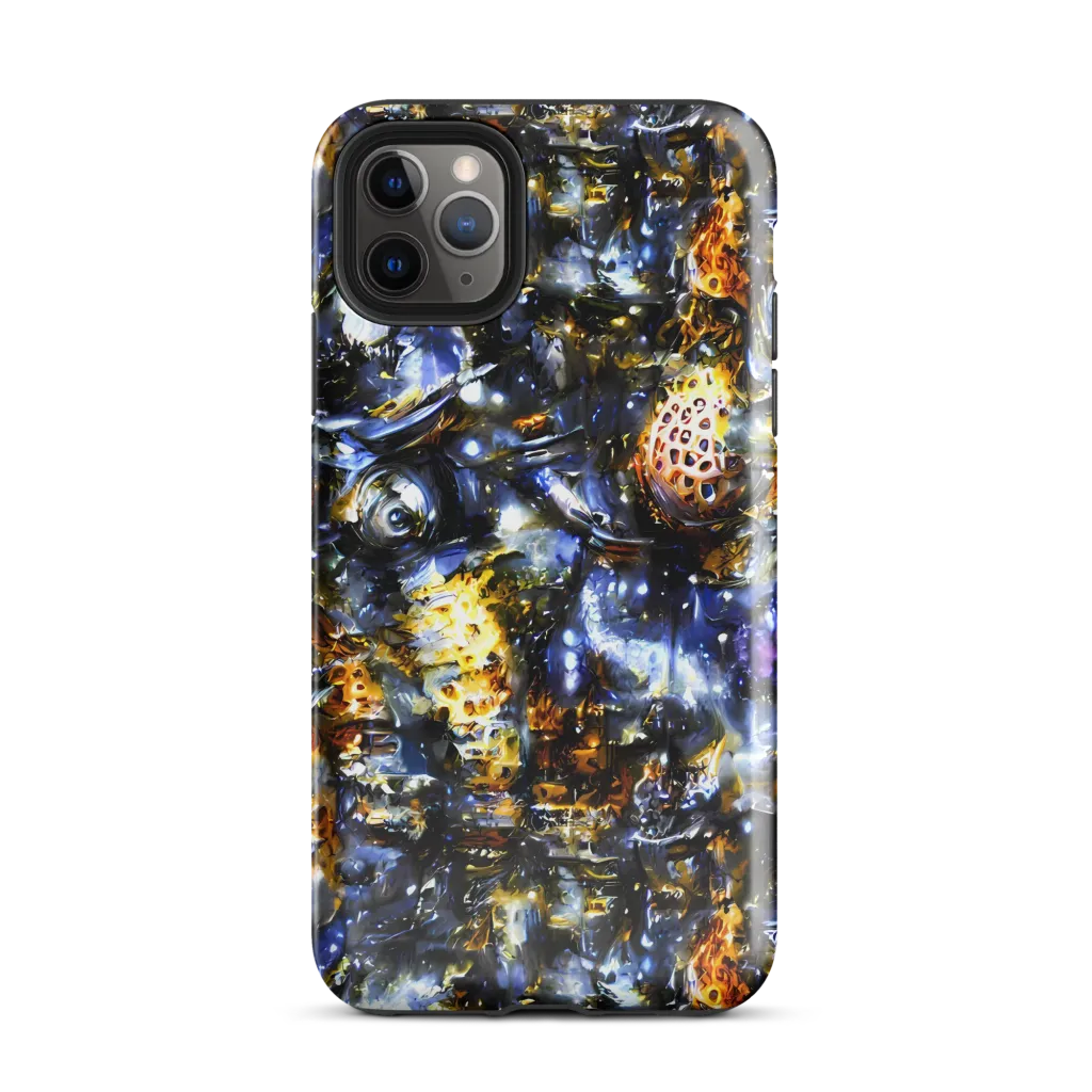 Obsidian Aurora on Tough Case for iPhone® — Front