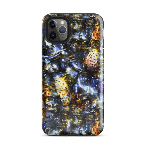 Obsidian Aurora on a Tough Case for iPhone®