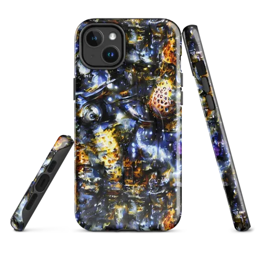 Obsidian Aurora on a MagSafe Tough Case for iPhone®