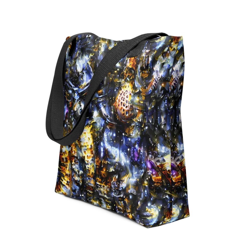 Obsidian Aurora on Tote Bag — Front