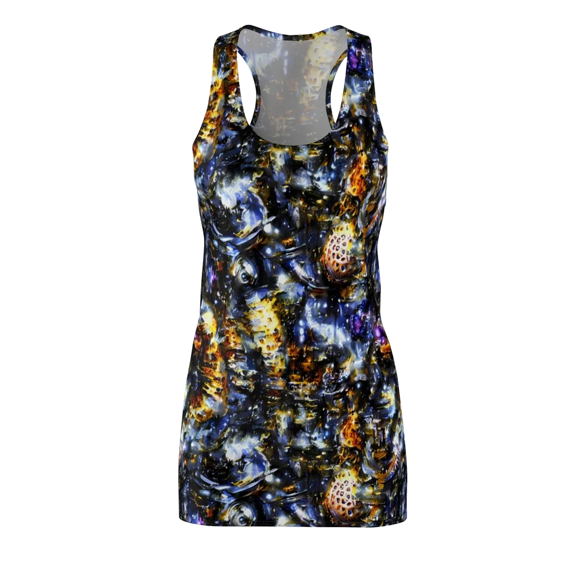 Obsidian Aurora on Racerback Dress — Front