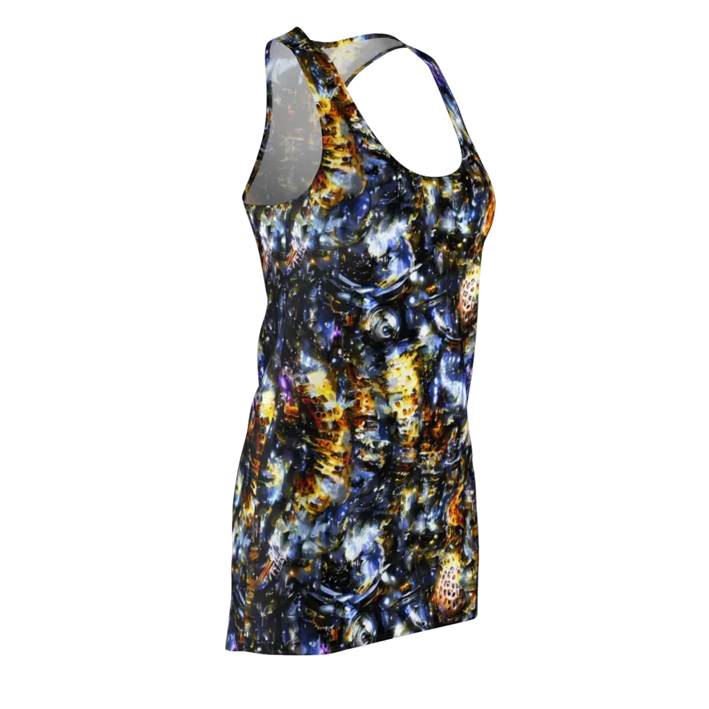 Obsidian Aurora on Racerback Dress — Front Side