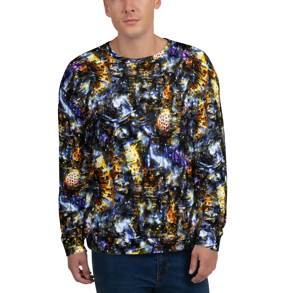 Obsidian Aurora on Sweatshirt — Front