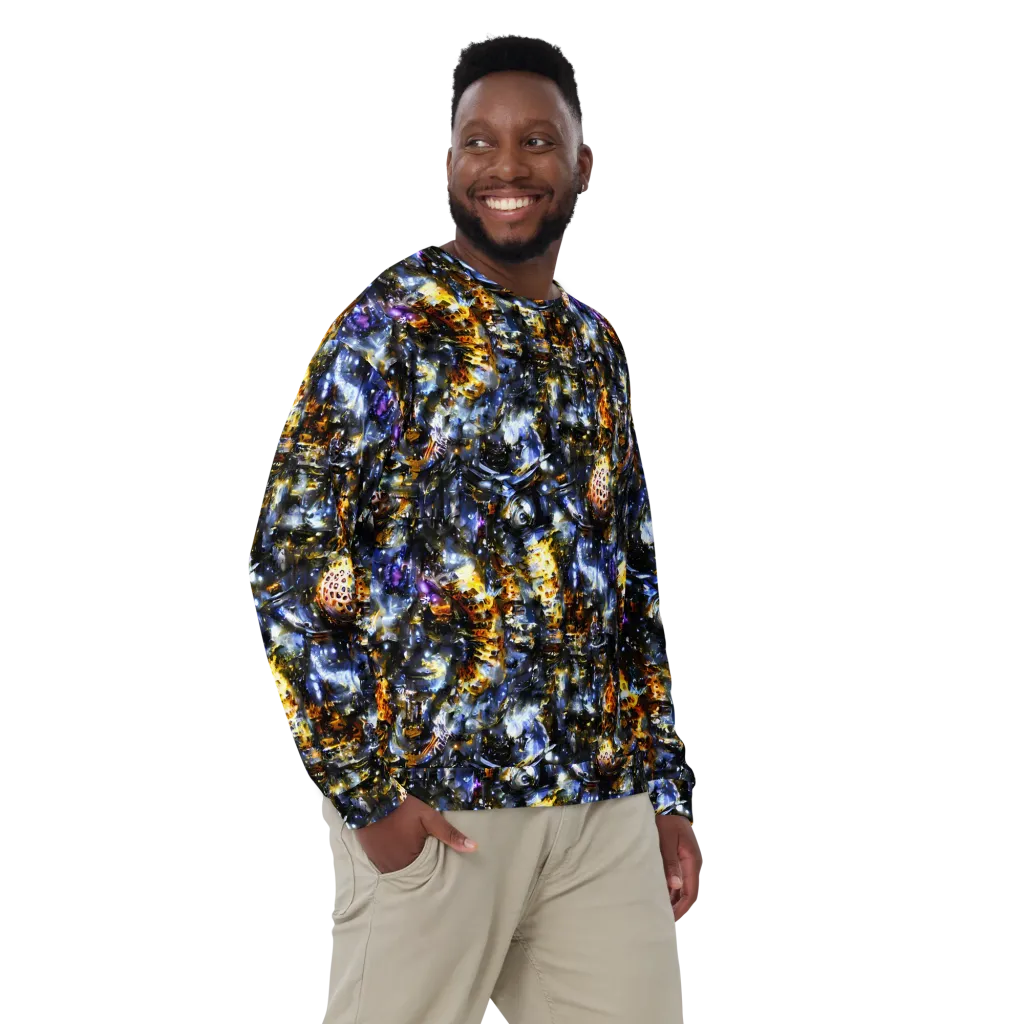 Obsidian Aurora on Sweatshirt — Front